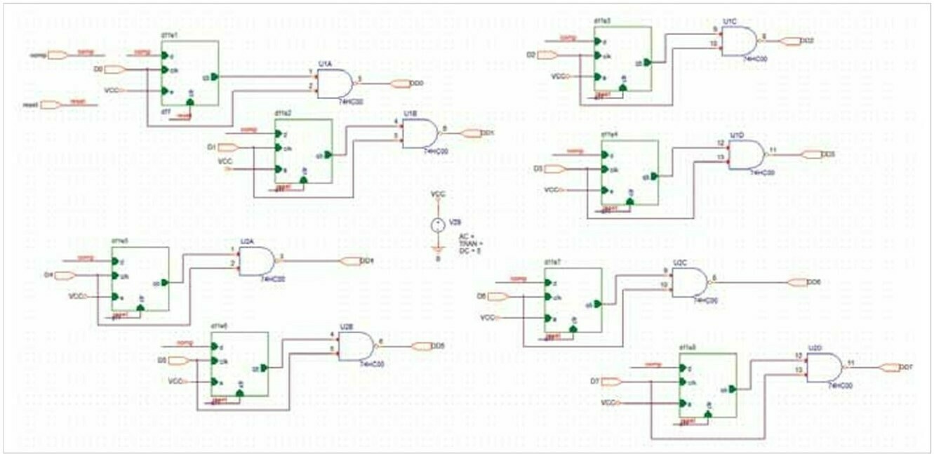 Разработка функциональной схемы 8‑разрядного АЦП последовательного  приближения в САПР OrCAD c использованием макромоделей - база знаний по  электронике